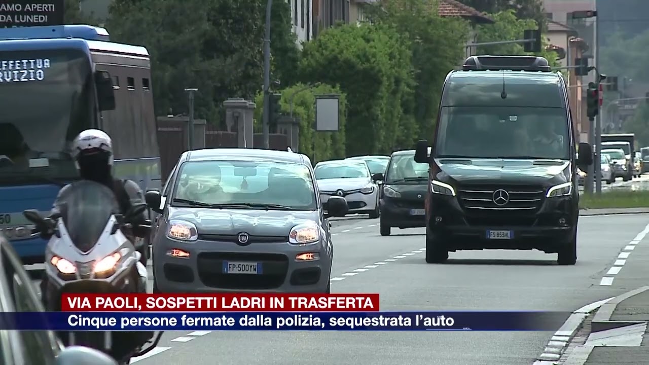 Etg - Sospetti ladri in trasferta a Como fermati dalla polizia in via Paoli