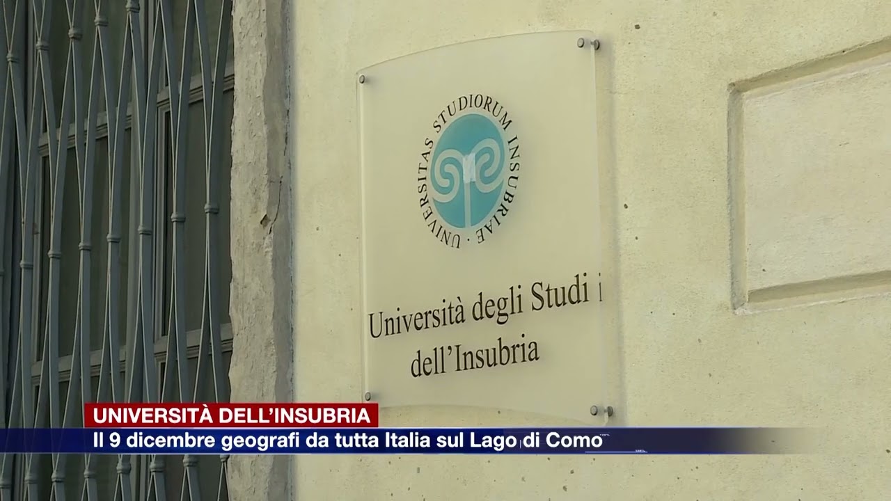 Etg - Uninsubria, Il convegno dei geografi italiani all'Insubria