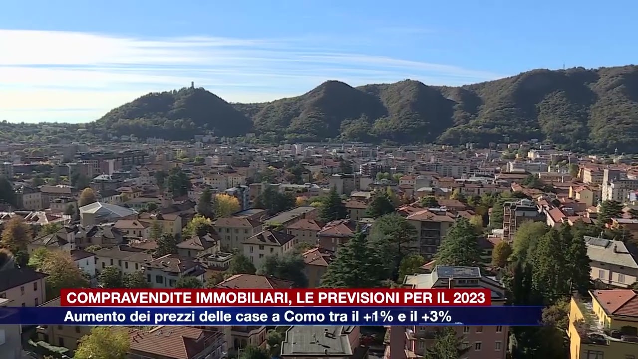 Etg - Compravendite immobiliari, le previsioni per il 2023. Aumento dei prezzi delle case a Como