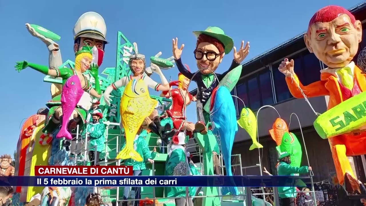 Etg - Carnevale, a Cantù il 5 febbraio la prima sfilata dei carri