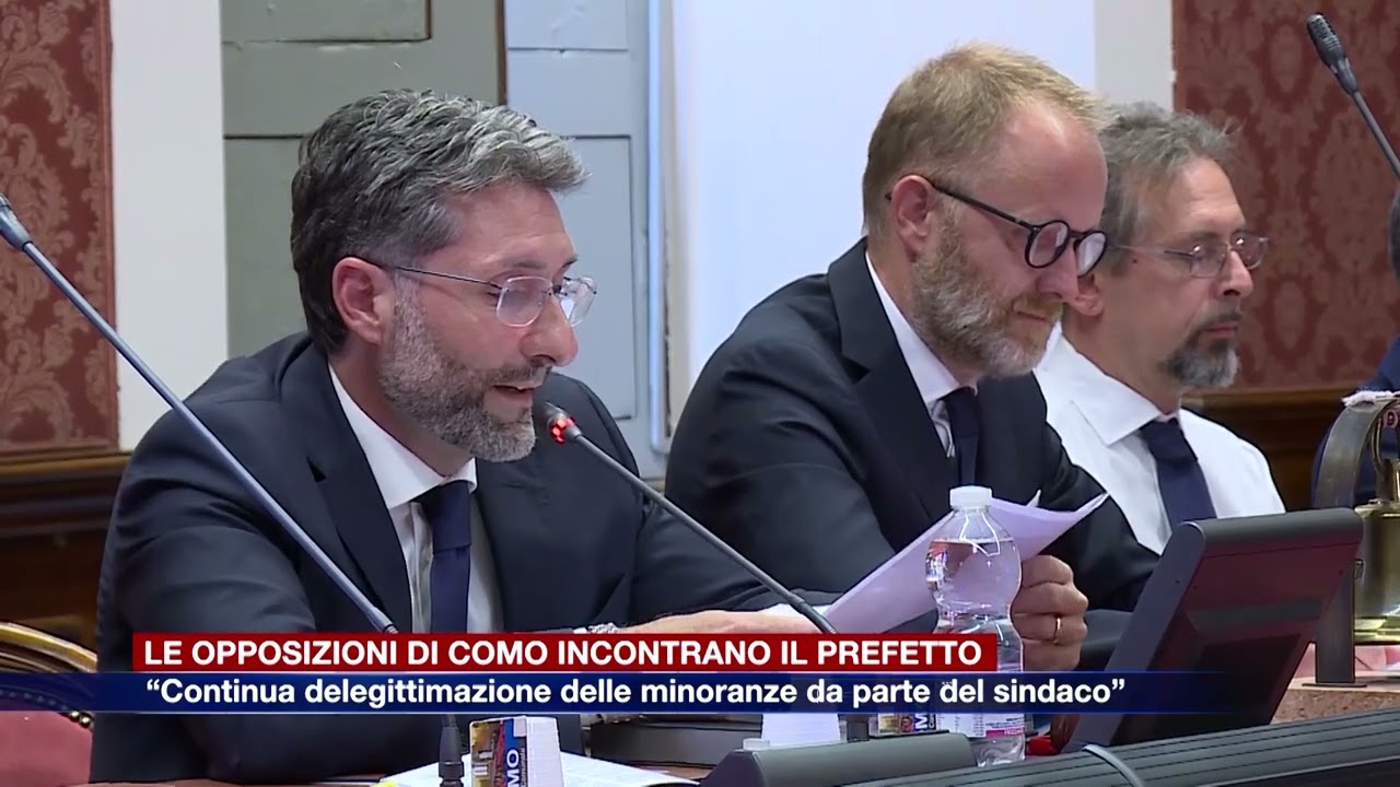 Etg - Le opposizioni di Como contro il sindaco: “Delegittima le minoranze”. Riunione dal prefetto