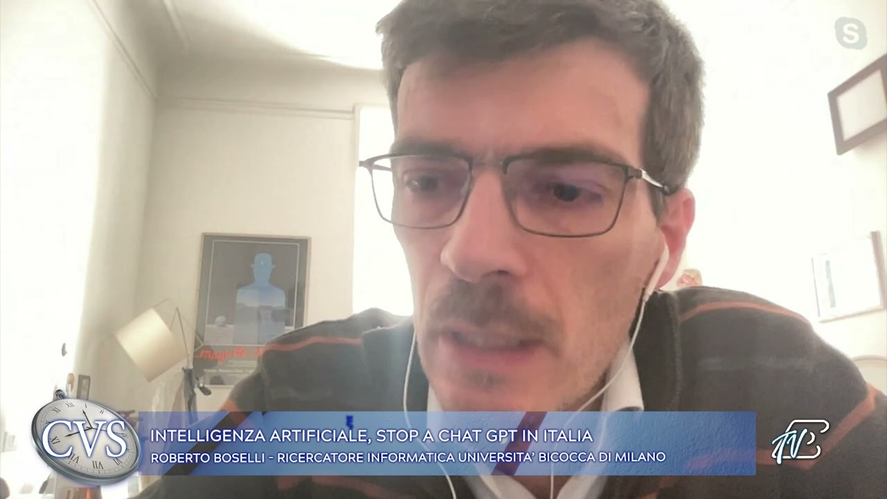 CENTOVENTISECONDI - 4/4/2023 - INTELLIGENZA ARTIFICIALE, STOP A CHAT GPT IN ITALIA