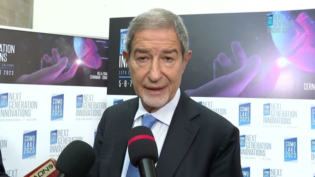 COMOLAKE 2023 - Intervista a  Nello Musumeci, Ministro per la Protezione Civile e Politiche del Mare