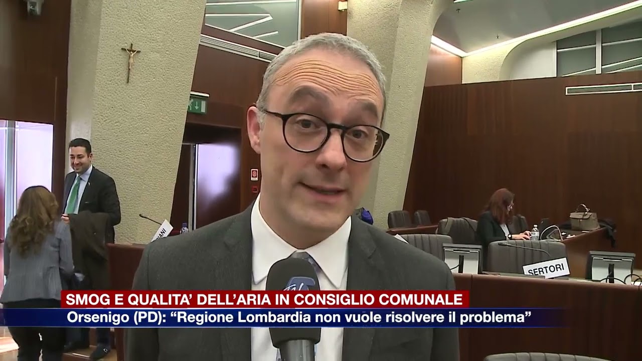 Etg - Smog in Lombardia, Orsenigo (Pd): “Regione Lombardia non vuole risolvere il problema”