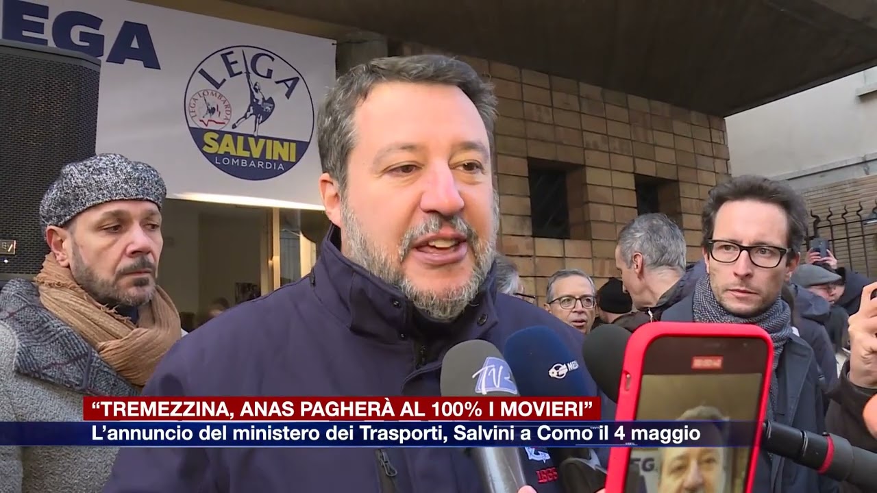 Etg - Tremezzina, l’annuncio del ministero dei Trasporti: “Anas pagherà al 100% i costi dei movieri”