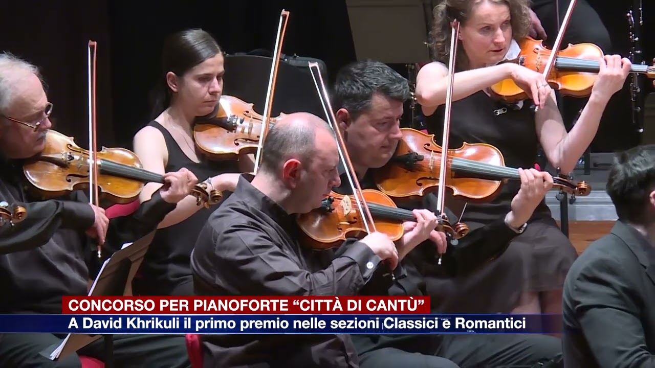Etg - Concorso Internazionale Pianoforte e Orchestra “Città di Cantù”, ecco i vincitori