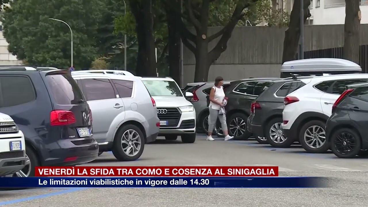 Etg - Venerdì la sfida tra Como e Cosenza: le limitazioni viabilistiche in vigore dalle 14.30