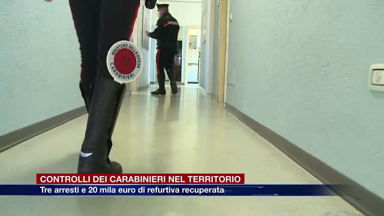 Etg - Controlli dei carabinieri nel territorio: tre arresti e 20 mila euro di refurtiva recuperata