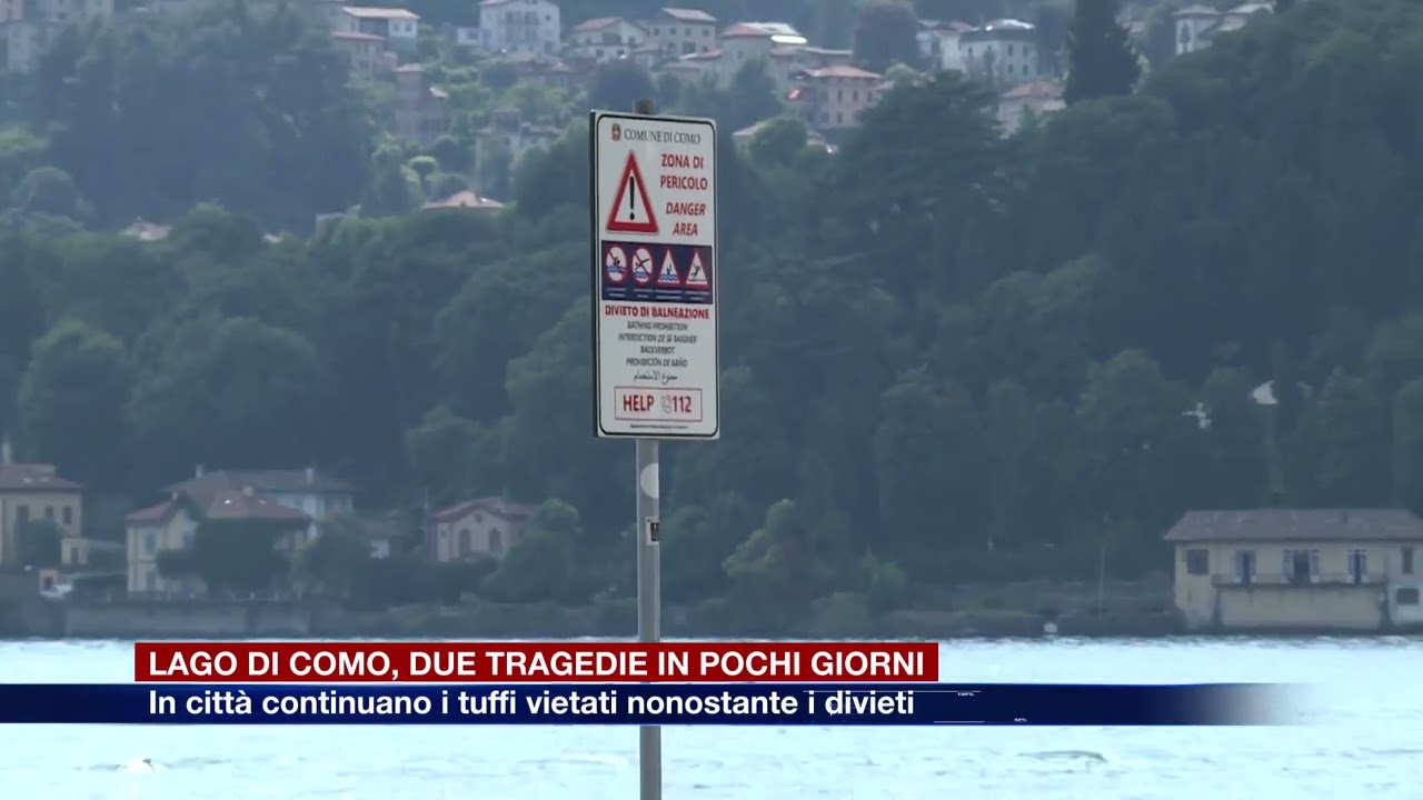 Etg - Lago di Como pericoloso, due tragedie in pochi giorni