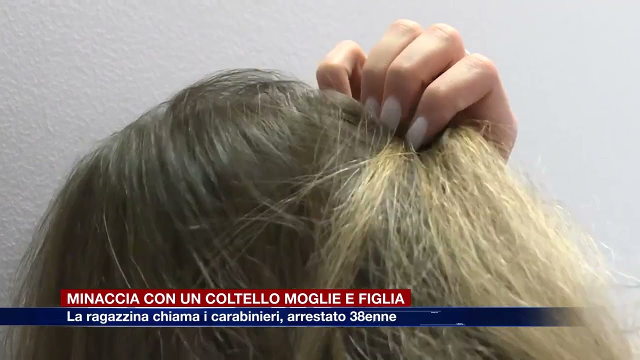 Etg - Minaccia con un coltello moglie e figlia, la ragazza riesce a chiedere aiuto. Arrestato 38enne