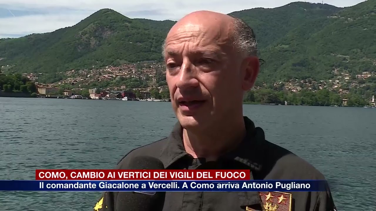 Etg - Vigili del fuoco, cambio al vertice: Giacalone a Vercelli, a Como arriva Pugliano