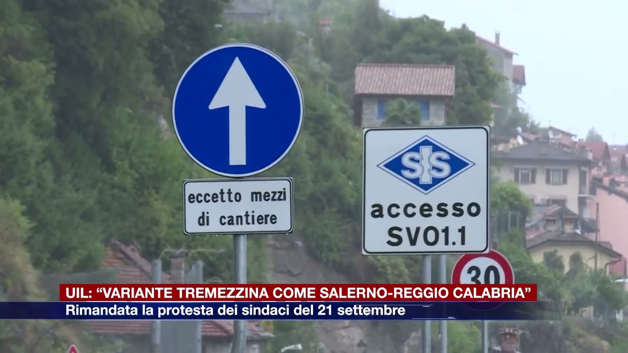 Etg - Uil del Lario: “Variante della Tremezzina come la Salerno-Reggio Calabria”