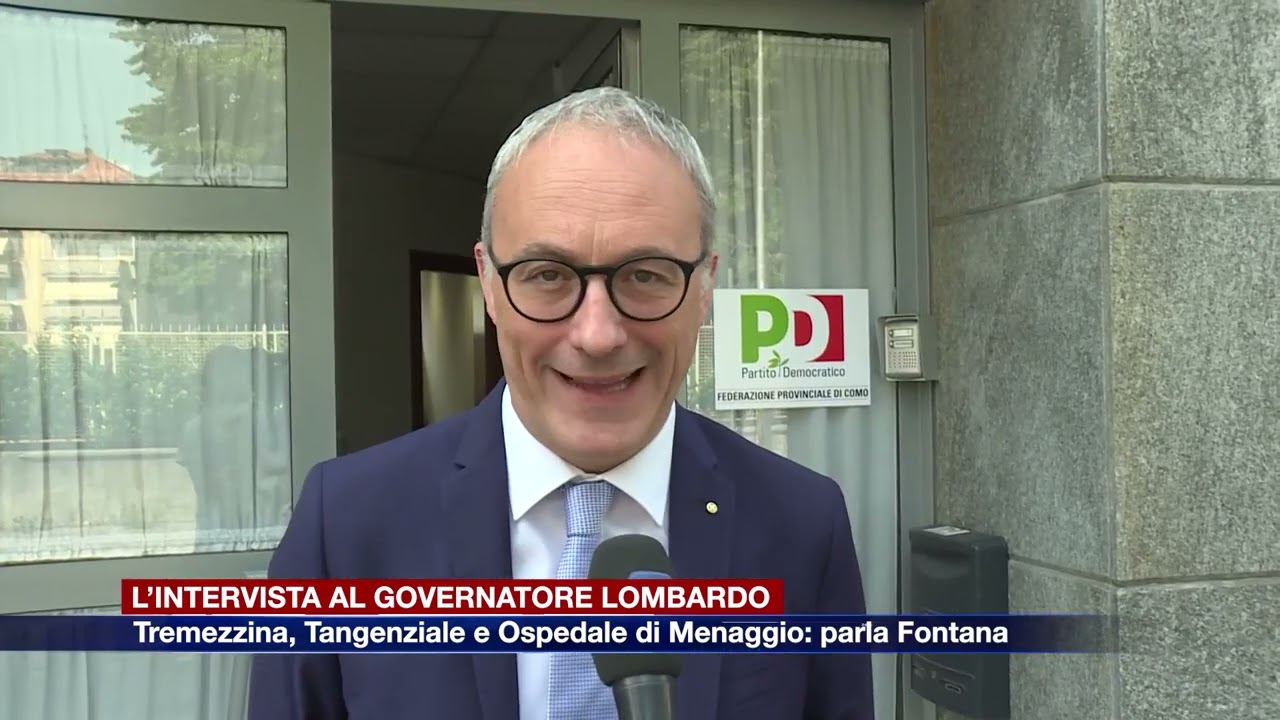 Etg - I nodi comaschi da sciogliere: dalla Tremezzina alla Tangenziale. Le risposte di Fontana