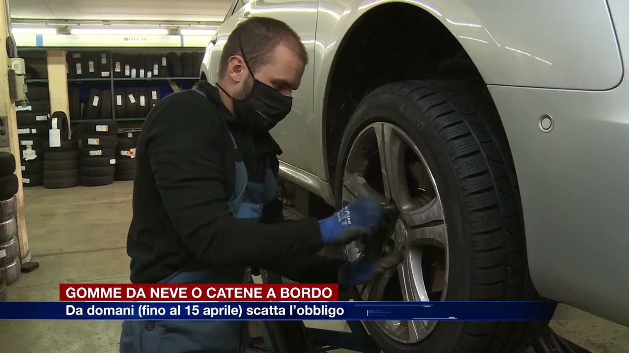 Etg - Gomme da neve o catene a bordo. Da domani (fino al 15 aprile) scatta l’obbligo