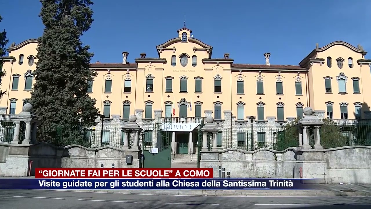 Etg - Gli studenti del Giovio ciceroni alla Chiesa della Santissima Trinità