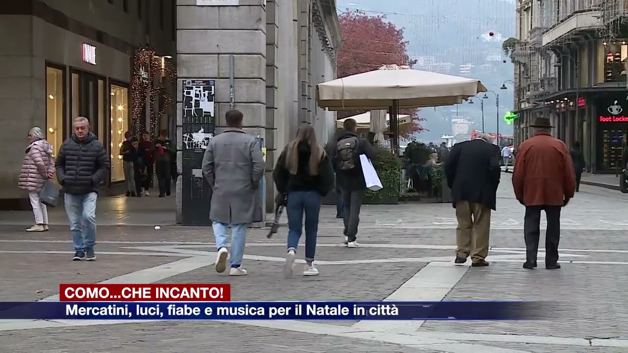 Etg - “Como… che incanto!”: mercatini, luci, fiabe e musica per il Natale in città