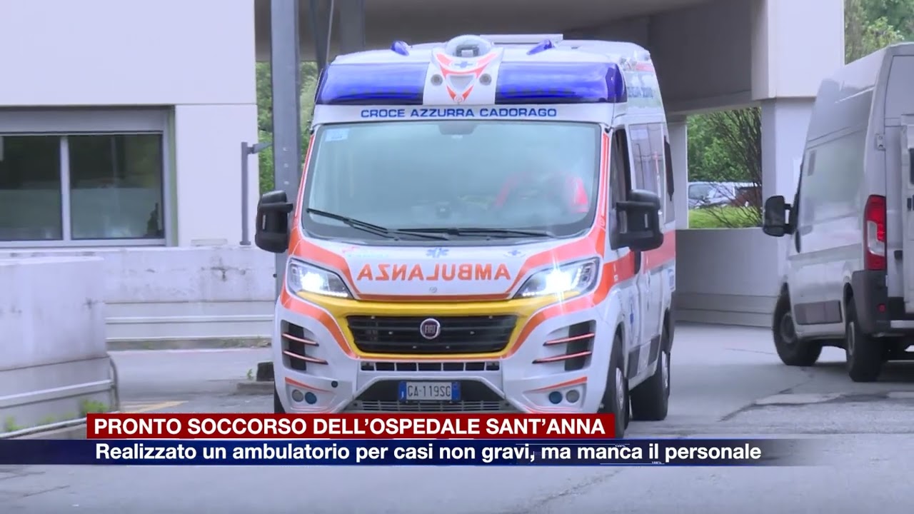 Etg - Pronto soccorso ospedale Sant’Anna, realizzato ambulatorio per casi non gravi: manca personale