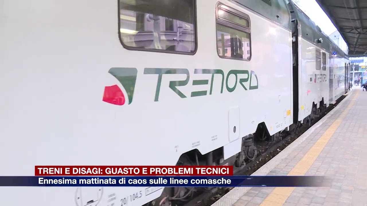 Etg - Treni e disagi: guasto e problemi tecnici. Ennesima mattinata di caos sulle linee comasche