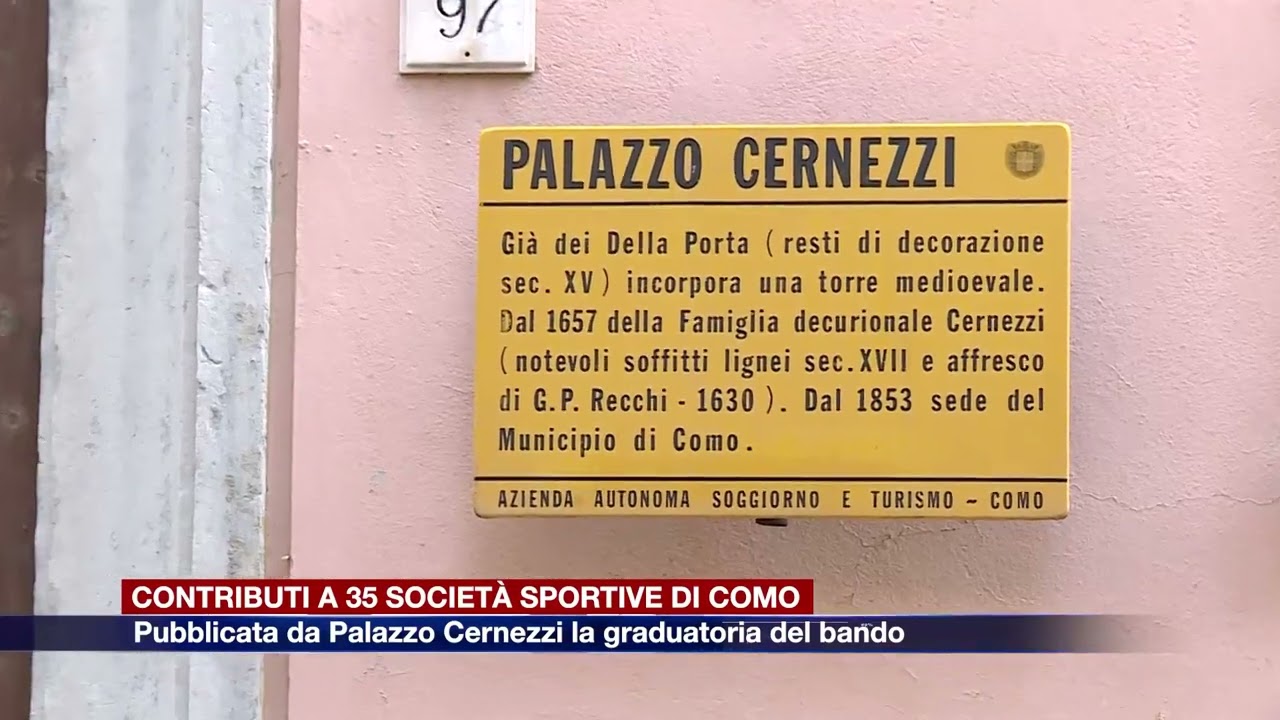 Etg - Contributi alle società sportive, 35 associazioni cittadine si divideranno i 44mila euro