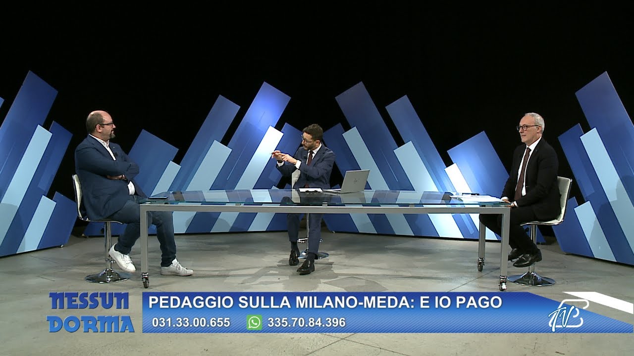 NESSUN DORMA 7 FEBBRAIO 2025 - PEDAGGIO SULLA MILANO-MEDA: E IO PAGO