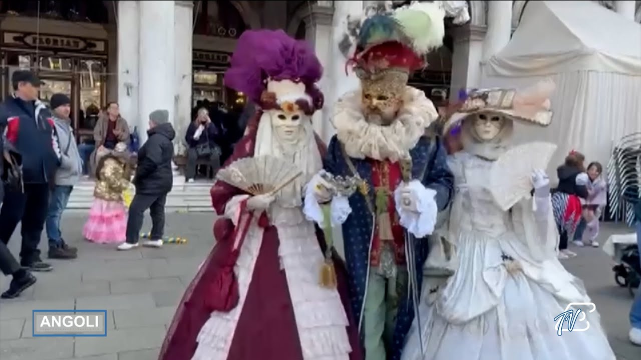 ANGOLI 3/3/2025: IMPAZZA IL CARNEVALE 2025, VENEZIA SEMPRE GRANDE PROTAGONISTA