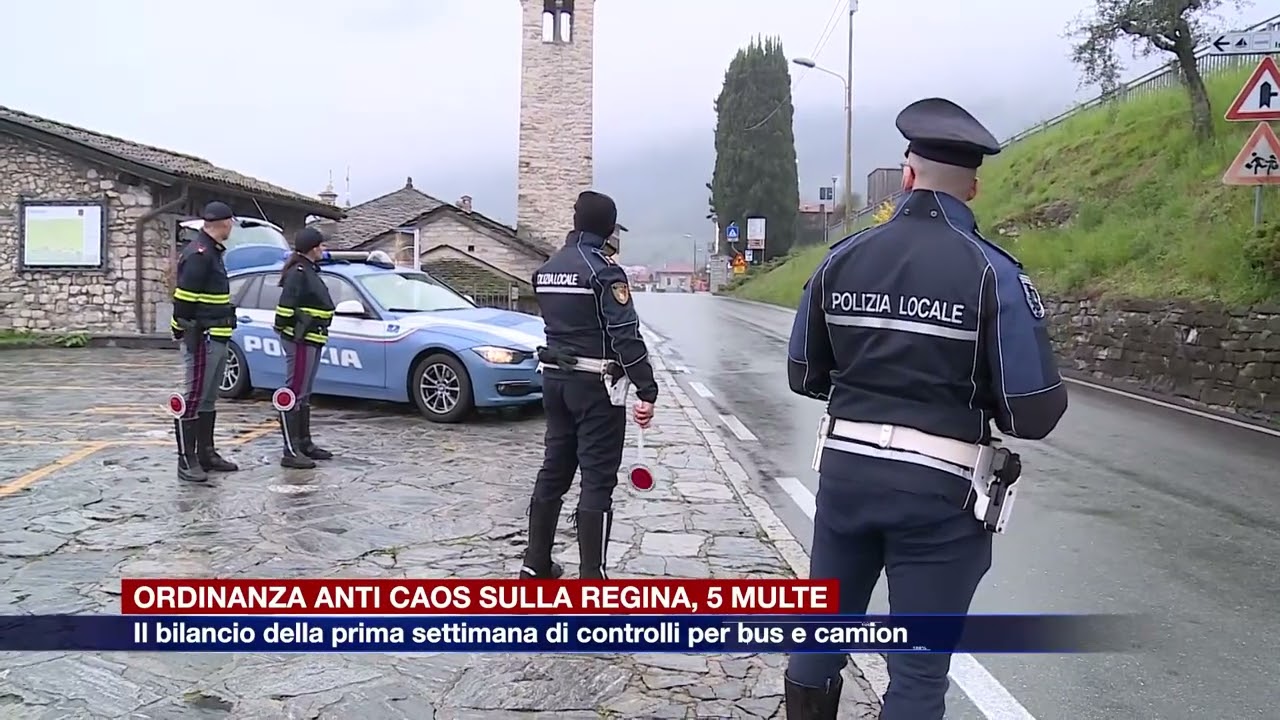 Etg - Prime multe per l’ordinanza anti caos sulla statale Regina