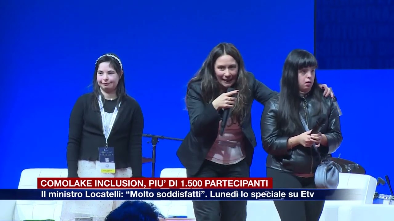 Etg - ComoLake Inclusion, più di 1.500 partecipanti. Lunedì lo speciale su Etv