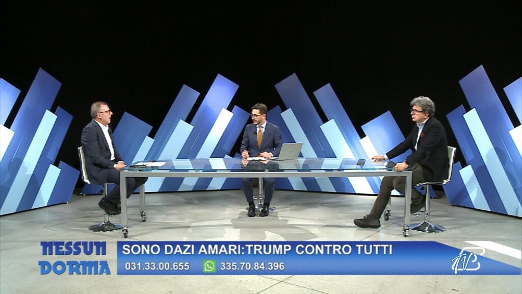 NESSUN DORMA 11 APRILE 2025 :SONO DAZI AMARI: TRUMP CONTRO TUTTI