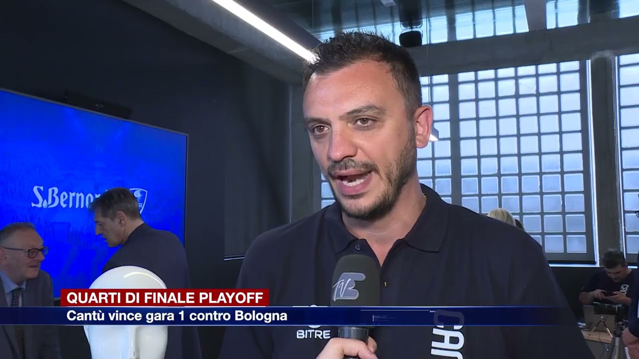 Etg - Quarti di finale playoff, Cantù vince gara 1 contro Bologna