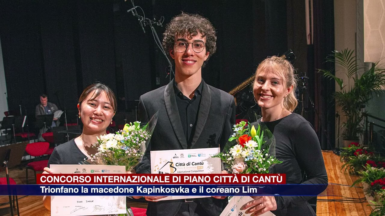 Etg - Concorso Internazionale di Piano Città di Cantù, teatro sold out per la finale