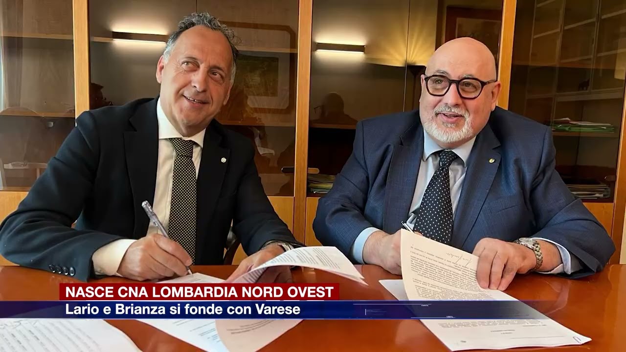 Etg - Nasce CNA Lombardia Nord Ovest: Lario e Brianza si fonde con Varese