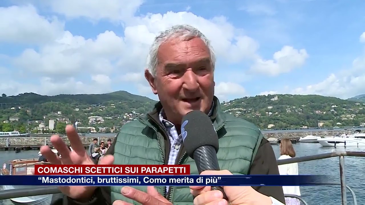 Etg - Comaschi scettici sui nuovi parapetti: “Troppo impattanti”