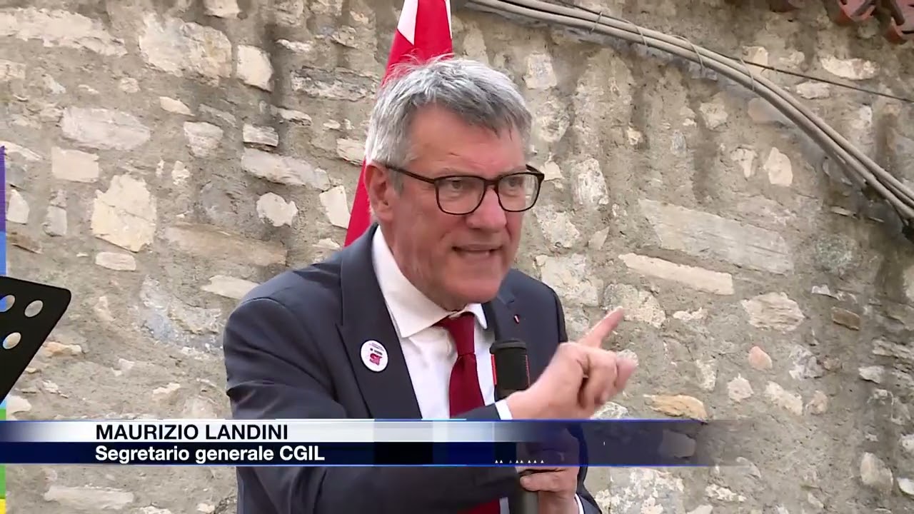 Etg - Cgil, il segretario Landini a Como per invitare a votare per i referendum