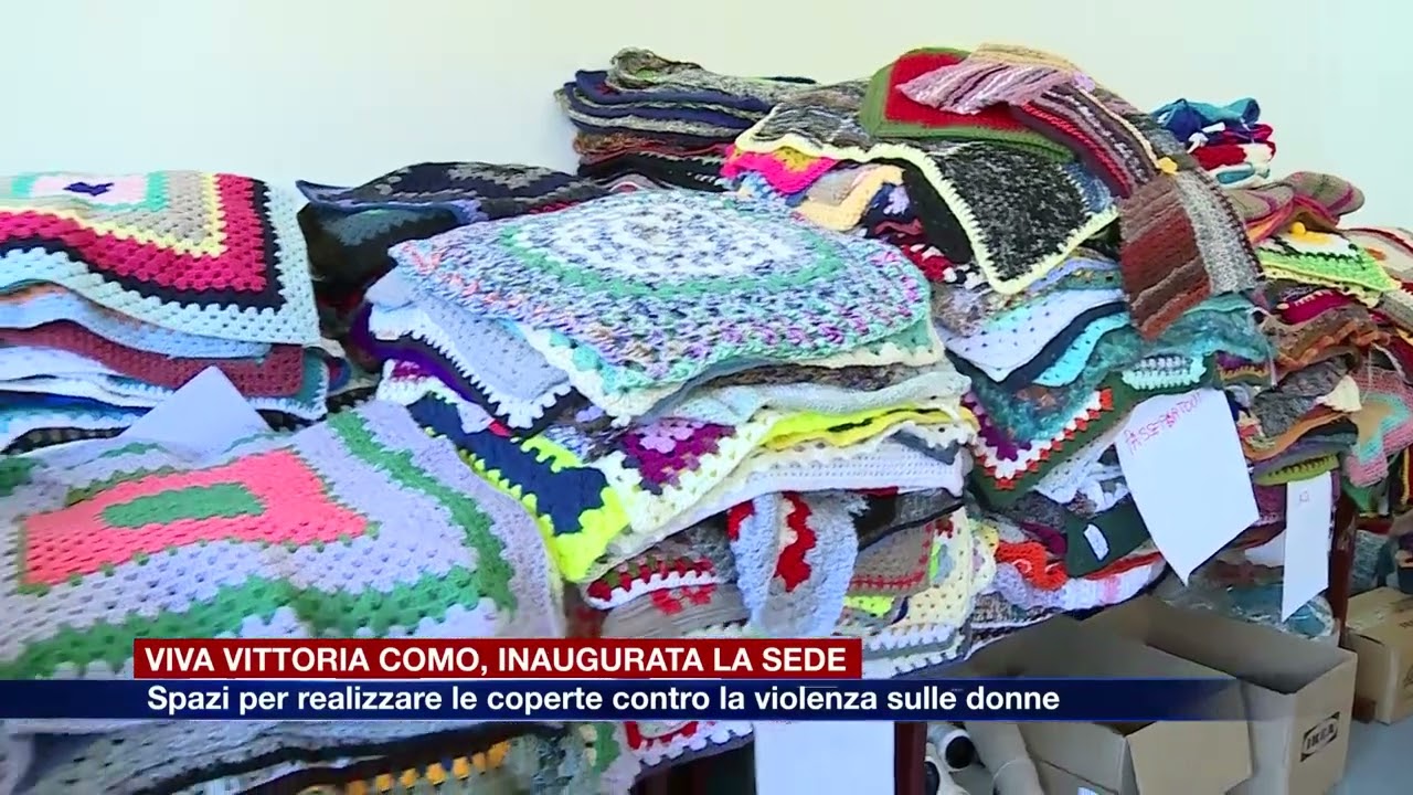 Etg - Viva Vittoria a Como, una sede per cucire le coperte contro la violenza sulle donne