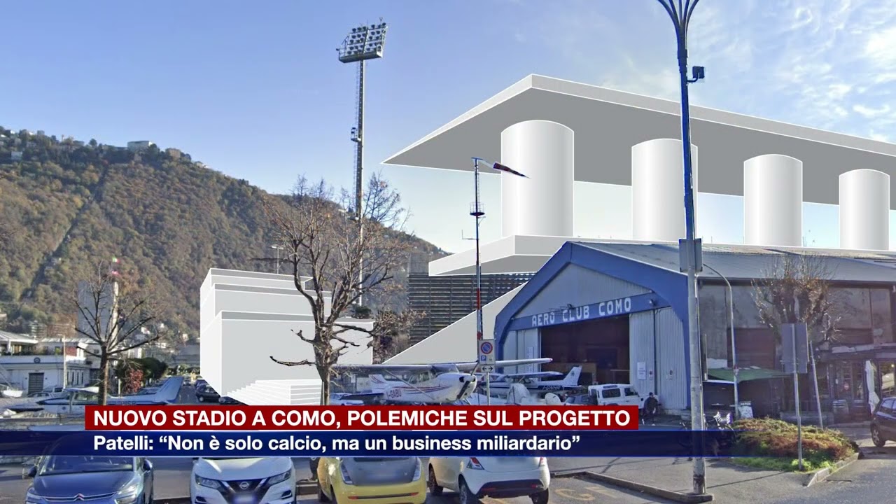 Etg - Como, nuovo stadio Sinigaglia, Patelli: “Non è solo calcio, ma un business miliardario”