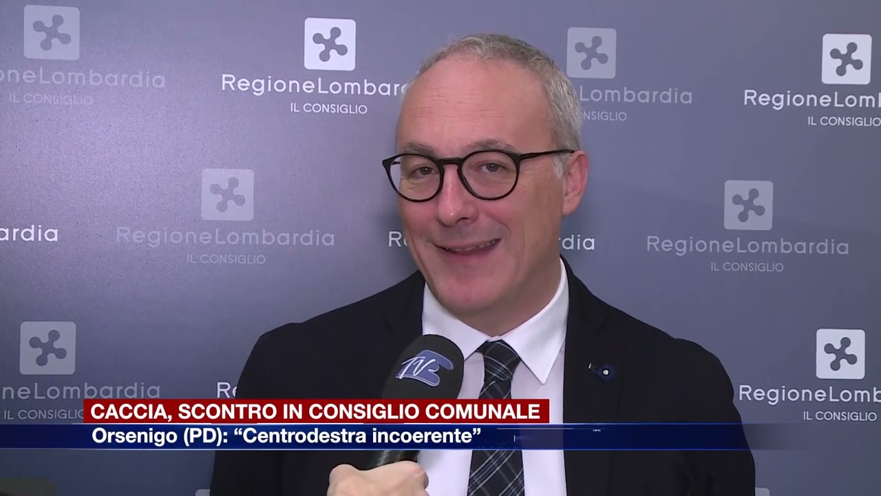 Etg - Caccia. Scontro in Consiglio regionale, Orsenigo (PD): “Centrodestra incoerente”