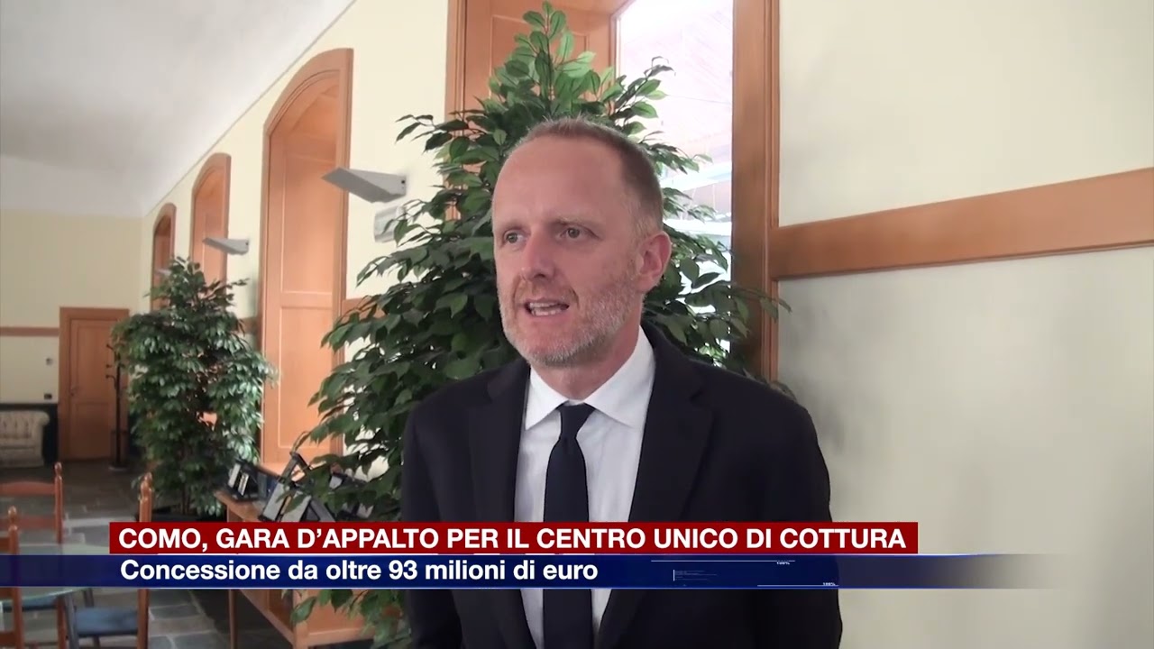 Etg - Como, gara d’appalto per il centro unico di cottura. Concessione da oltre 93 milioni di euro