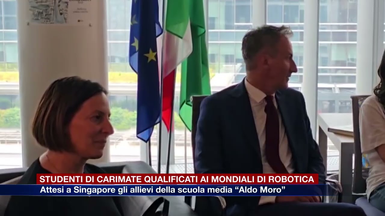 Etg - Studenti di Carimate qualificati ai mondiali di robotica