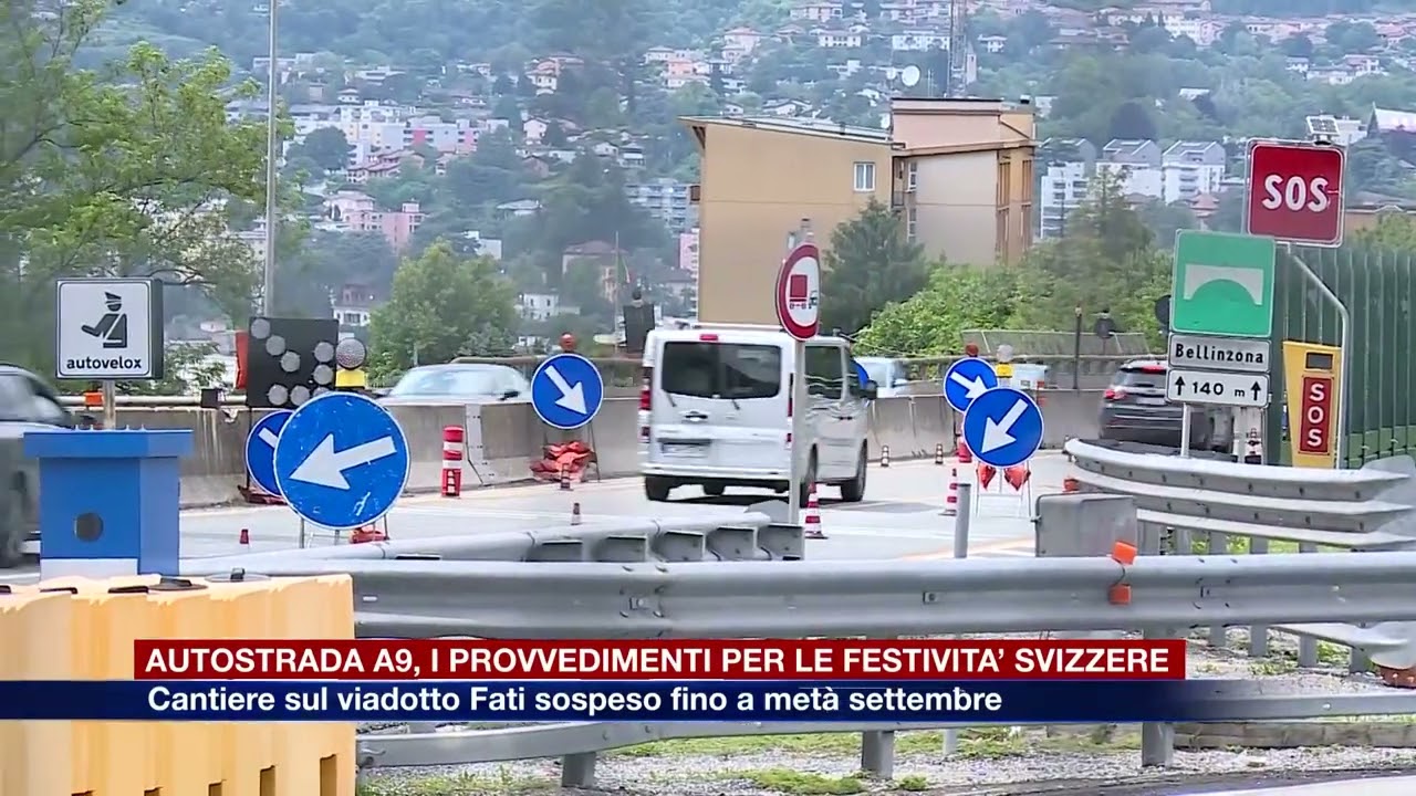 Etg - Autostrada A9, sospensione del cantiere sul viadotto Fati fino a metà settembre