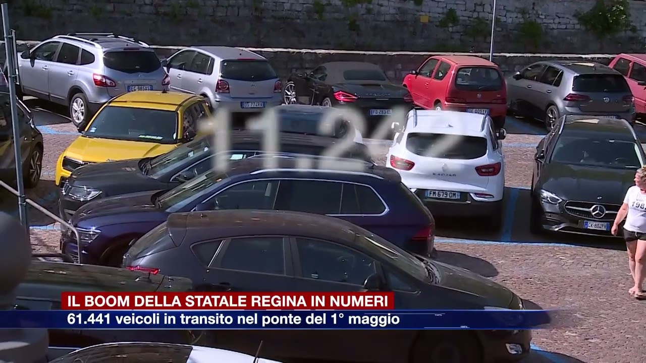Etg - Il boom del Lago di Como: più di 61mila veicoli lungo la Statale Regina per il 1° maggio