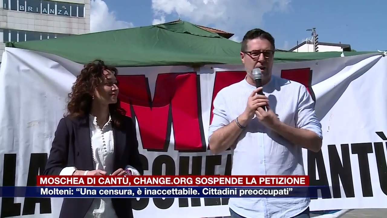 Etg - Moschea di Cantù, Change.org sospende la petizione. Molteni: “Una censura, è inaccettabile”