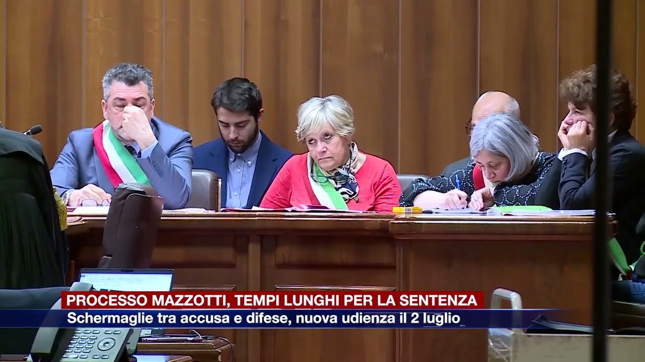 Etg - Processo Mazzotti, schermaglie tra accusa e difese. Tempi lunghi per la sentenza