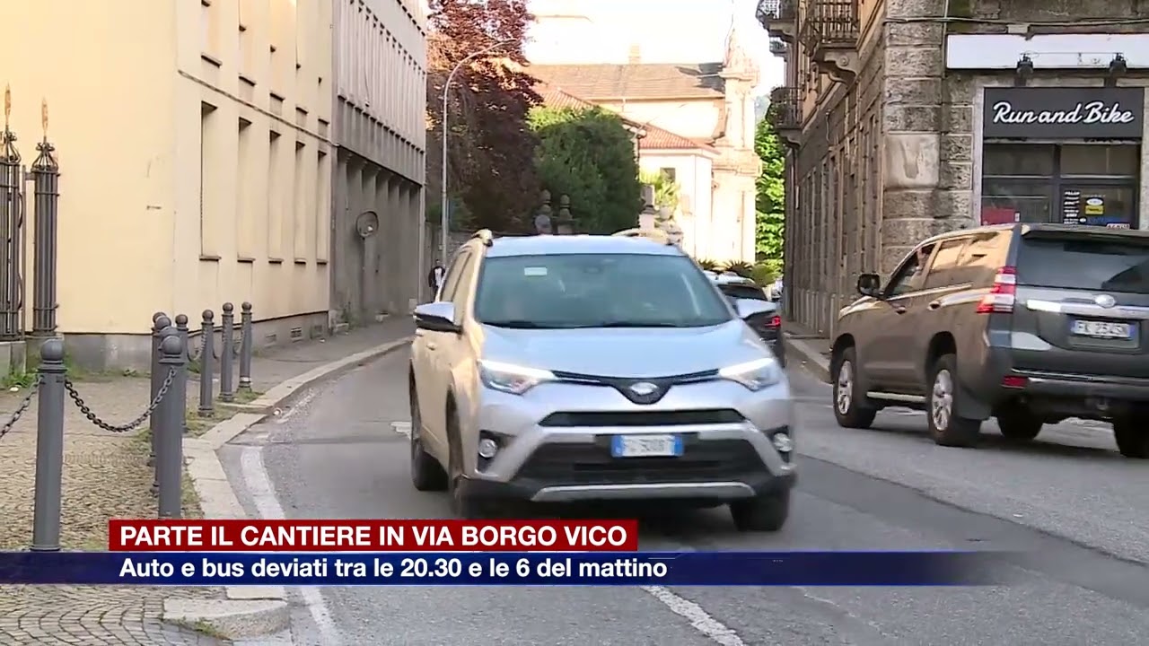 Etg - Cantiere in via Borgo Vico: auto e bus deviati tra le 20.30 e le 6 del mattino