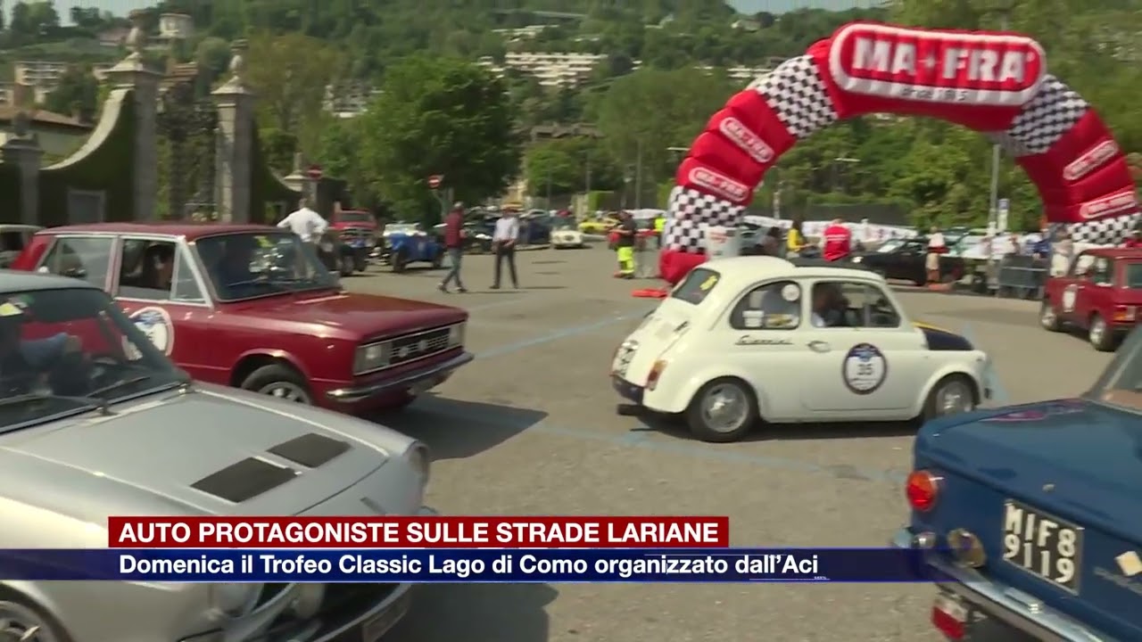 Etg - Trofeo Classic Lago di Como, auto storiche protagoniste sulle strade lariane