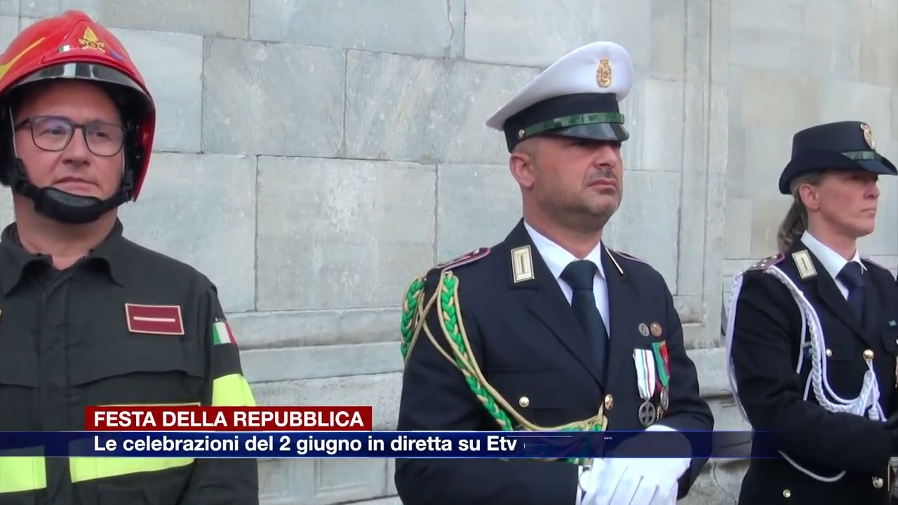 Etg - Festa della Repubblica: le celebrazioni del 2 giugno in diretta su Etv