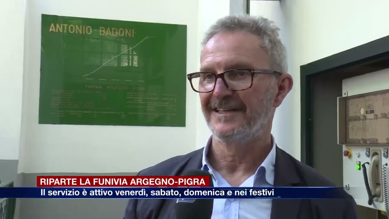 Etg - Riparte la funivia Argegno-Pigra. Il servizio è attivo venerdì, sabato, domenica e nei festivi
