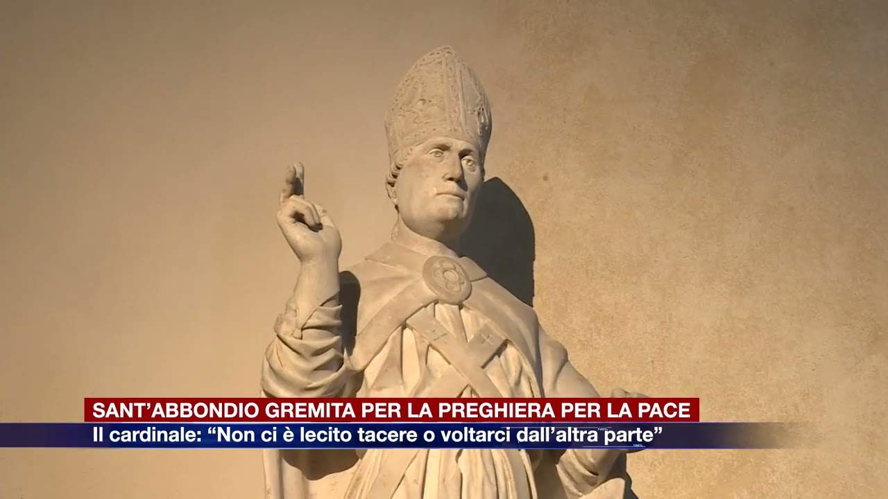 Etg - Sant’Abbondio gremita per la veglia di preghiera per la pace a Gaza