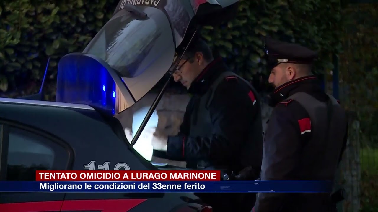Etg - Tentato omicidio a Lurago Marinone, fuori pericolo il 33enne accoltellato
