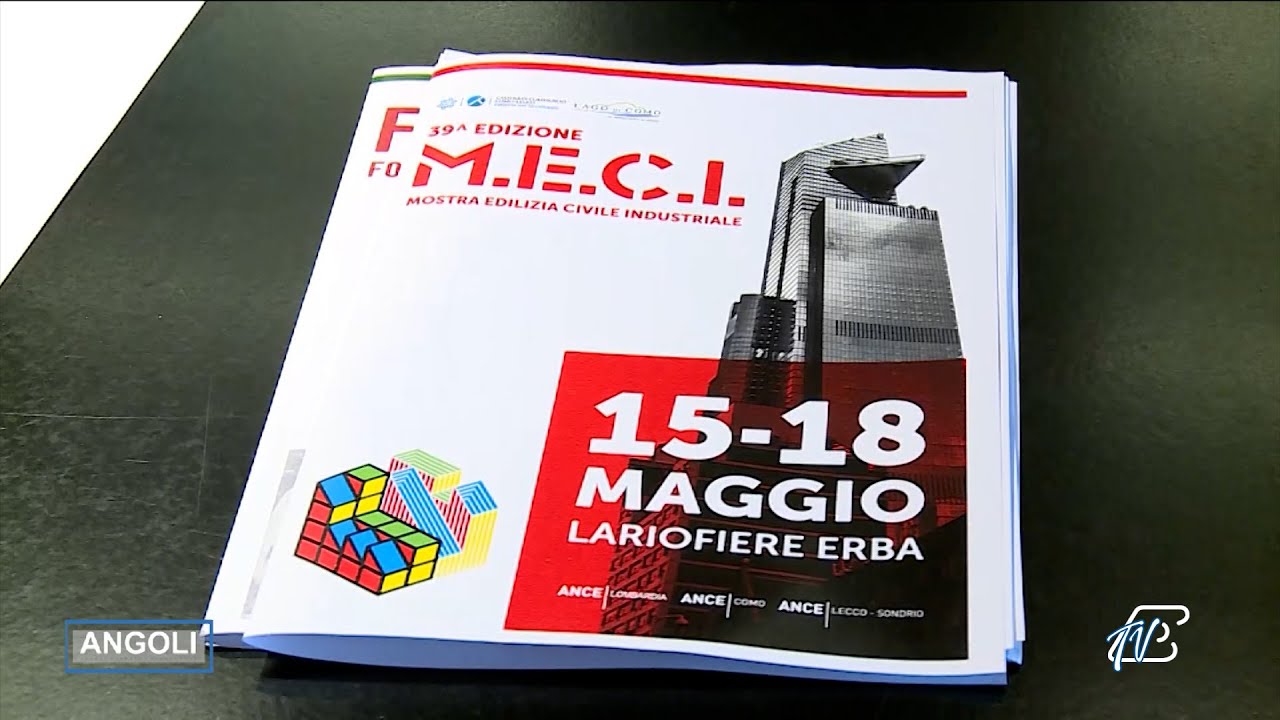 ANGOLI 6/5/2025: ANCE COMO E IL MECI - MOSTRA EDILIZIA CIVILE E INDUSTRIALE