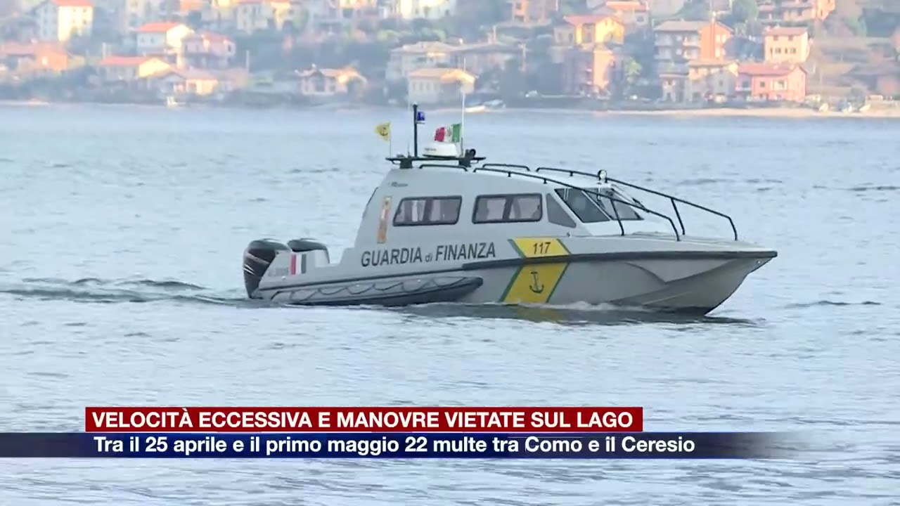 Etg - Guardia di finanza: raffica di controlli sui laghi nei ponti festivi